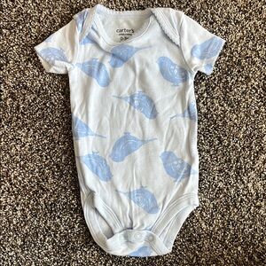 Carter's Blue Bird Print Kids One Piece